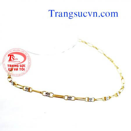 Dây chuyền vàng tây