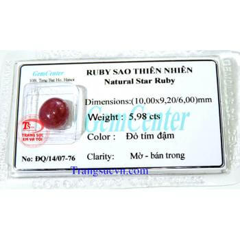 Ruby sao việt nam,Ruby tự nhiên,natural star ruby,ruby thien nhien,ruby luc yen,ruby dep,ruby 6 canh,ruby viet nam,ruby ep vi kiểm định,ruby sao,ruby gia tot,ruby viet,da quy ruby,ruby,da,giá,kiểm định,ruby,sao đẹp,ruby nét,ruby vàng