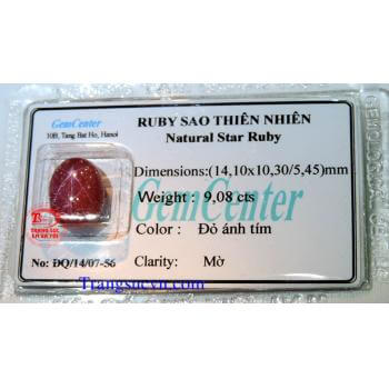 Ruby sao thiên nhiên,Ruby sao tự nhiên,natural star ruby,ruby sao thien nhien,ruby sao luc yen,ruby sao dep,ruby sao 6 canh,ruby viet nam,ruby ep vi kiểm định,hong ngoc,hồng ngọc sao,ruby yên bái,ruby nghệ an,ruby quỳ hợp,ruby quy chau,ruby