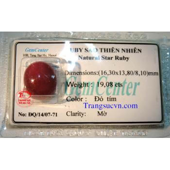 Ruby sao thiên nhiên,Ruby tự nhiên,natural star ruby,ruby thien nhien,ruby luc yen,ruby dep,ruby 6 canh,ruby viet nam,ruby ep vi kiểm định,hong ngoc,hồng ngọc sao,ruby yên bái,ruby nghệ an,ruby quỳ hợp,ruby quy chau,ruby
