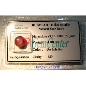 Ruby sao đá quý