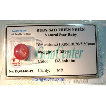 Ruby sao,thiên nhiên,mịn thiên nhiên,Natural, Star ruby vietnam,Ruby sao nhiên,Ruby tự nhiên,natural star ruby,ruby thien nhien,ruby luc yen,ruby dep,ruby 6 canh,ruby viet nam,ruby ep vi kiểm định,hong ngoc,hồng ngọc sao,ruby yên bái,ruby nghệ an,ruby quỳ