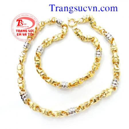 Dây chuyền vàng tây 10k