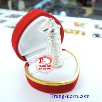 Trụ bạc quấn rồng đẹp