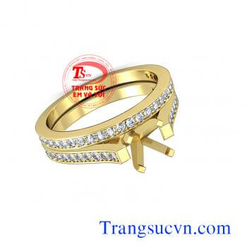 Vỏ nhẫn kim cương đẹp