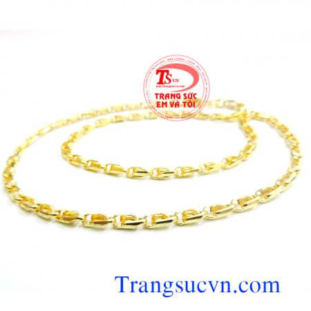 Dây chuyền vàng nam đeo mặt