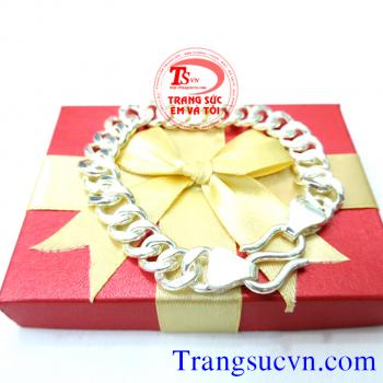 Lắc tay bạc ta cho nam
