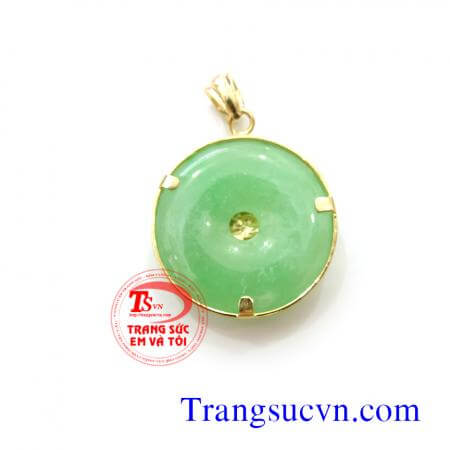 Mặt rồng ngọc vàng 10k