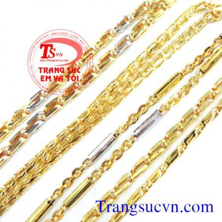 Dây chuyền vàng tây nam. 