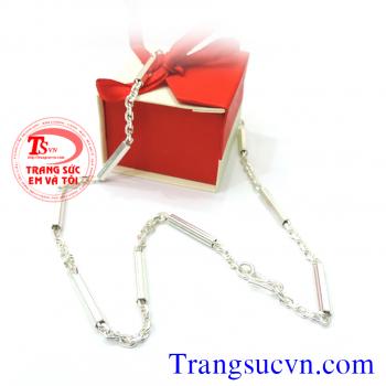 Dây chuyền bạc hình côn đẹp