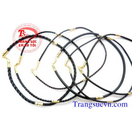 Dây da bọc rồng đẹp,Đặt dây rồng,Đặt rồng,dat day ba boc rong,Dây đẹp, vàng, vàng tây, chuyền màu đen, vỏng cổ