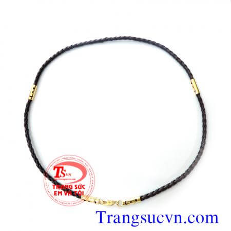 Dây da vàng tây 10k