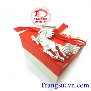 Mặt dây chuyền con ngựa + tuổi ngọ