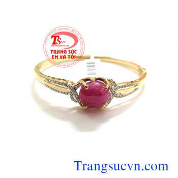 Vòng tay đá quý ruby