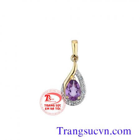 Mặt dây thạch anh tím