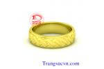 Nhẫn nam thiết kế 3d tinh xảo sang trọng