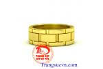 Nhẫn nam vàng tây 14k