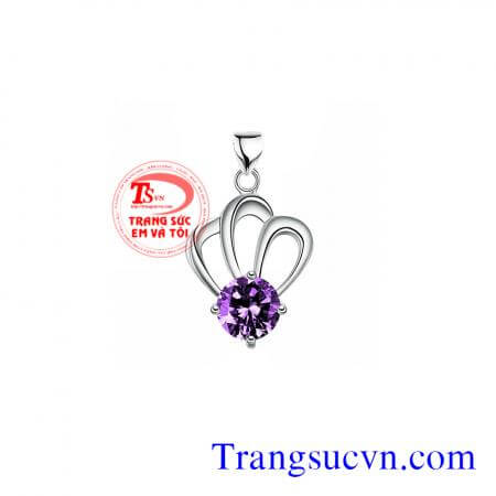 Mặt dây thạch anh tím,ban mat day thach anh tim,vang tay mặt dây chuyền nam mặt dây thạch anh tím vàng trắng,vàng tây 10k 14k 18k Amethyst  Mặt dây đá thạch anh tím