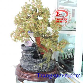 Cây đá quý Peridot thiên nhiên