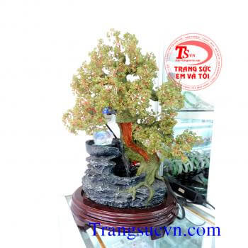 Cây đá quý Peridot thiên nhiên