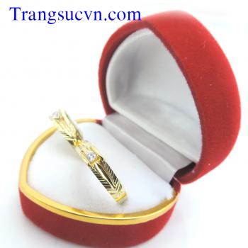 Nhẫn cưới vàng tây đẹp