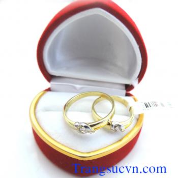 Nhẫn cưới vàng 10k