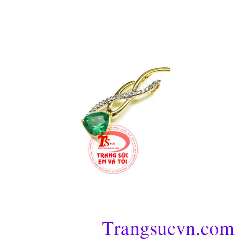 MẶt dây đơn giản emerald