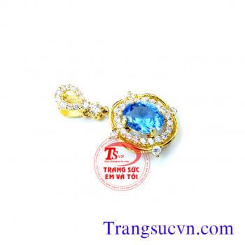 Mặt dây chuyền topaz