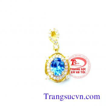 Mặt dây chuyền topaz