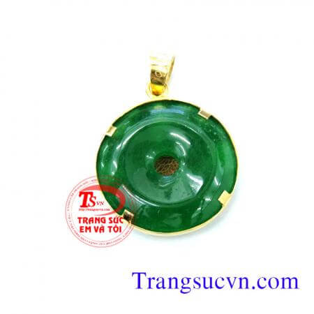 Mặt dây phượng hoàng vàng