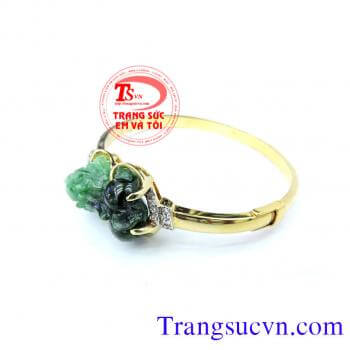 Vòng tay vàng tỳ hưu vàng