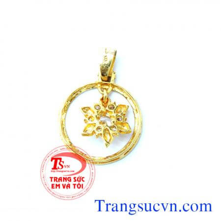 Mặt dây chuyền đẹp vàng