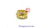 Nhẫn nam con hổ vàng tây