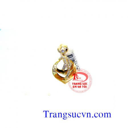 Mặt dây chuyền vàng tây