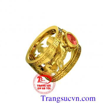 Nhẫn nam tuổi ngựa