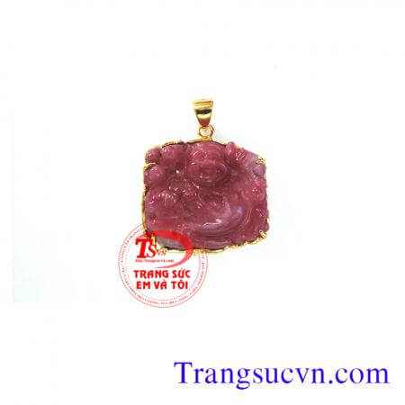 Mặt dây Phật saphir thiên nhiên vàng 10k,mat day mat phat,mat day,mat ngoc,mat da quy,mat tu nhien