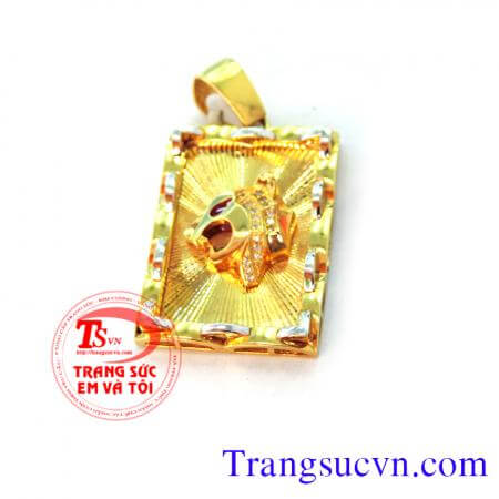 Mặt dây đầu báo đẹp
