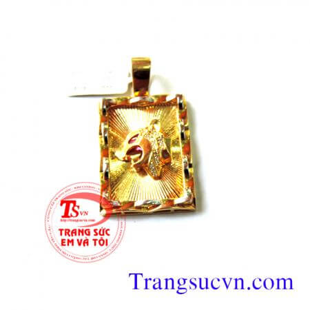 Mặt dây đầu báo đẹp