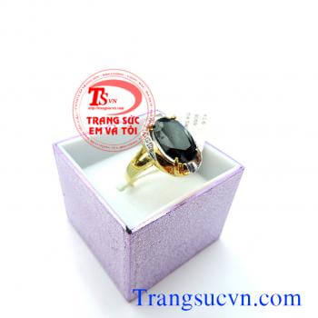 Nhẫn nữ saphir thiên nhiên