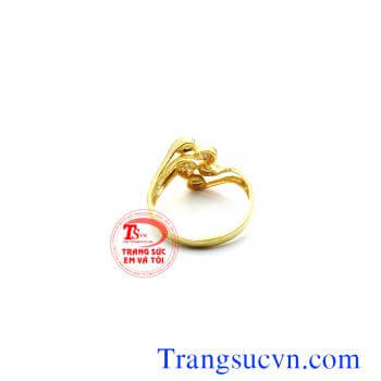 Nhẫn nữ vàng tây nữ