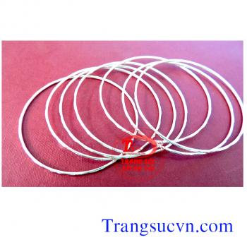 Vòng tuần bạc đẹp