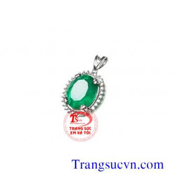 Emerald tự nhiên mặt dây