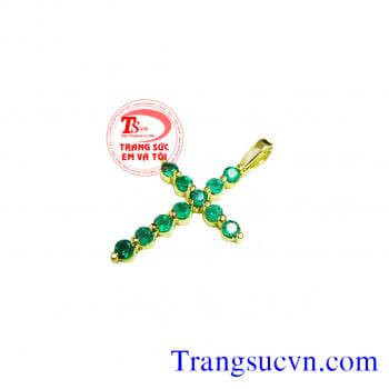 Emerald đính Thánh Giá