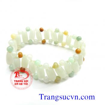 Chuỗi hạt Ngọc Jadeite thiên nhiên