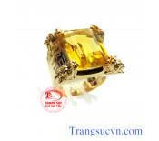 Nhẫn thạch anh vàng nam với nhiều thiết kế nhẫn nam đa dạng và phong phú