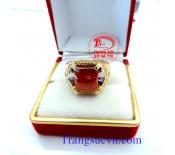 Loại sản phẩm: Nhẫn nam vàng tây  Thương Hiệu: Trang Sức Em Và Tôi  Loại vàng: Vàng tây 10k  - Trọng lượng vàng: ?  - Size tay: ?  Loại đá: Đá Tổng hợp.  - Số lượng: 01 Viên  Bảo hành: Có  Phạm vi bán: Toàn Quốc  Thanh toán: Thanh toán khi nhận hàng  (Thờ