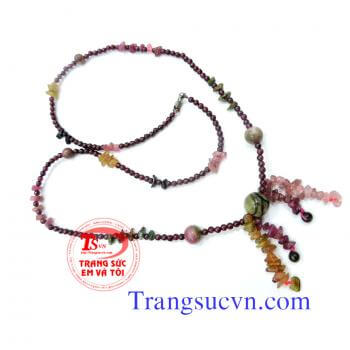 Vòng cổ đá Tuormaline