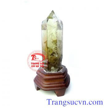 Trụ thạch anh vàng tự nhiên