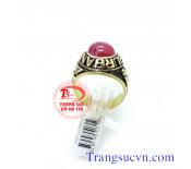 Nhẫn nam ruby sao việt