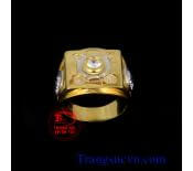 Với ý nghĩa của chiếc Nhẫn cho phái nam vàng tây 18k là loại vàng đẹp trong các loài vàng trang sức có màu đẹp